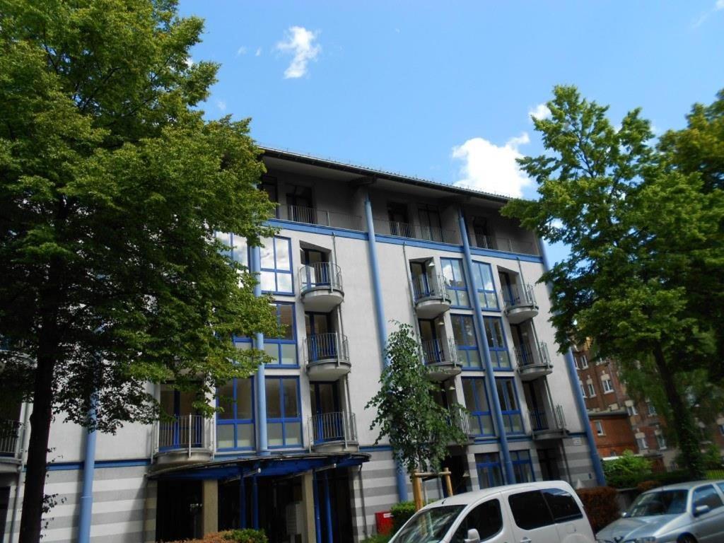 Fewo Mit "Dachterrasse" Im Blauen Palais 莱比锡 外观 照片